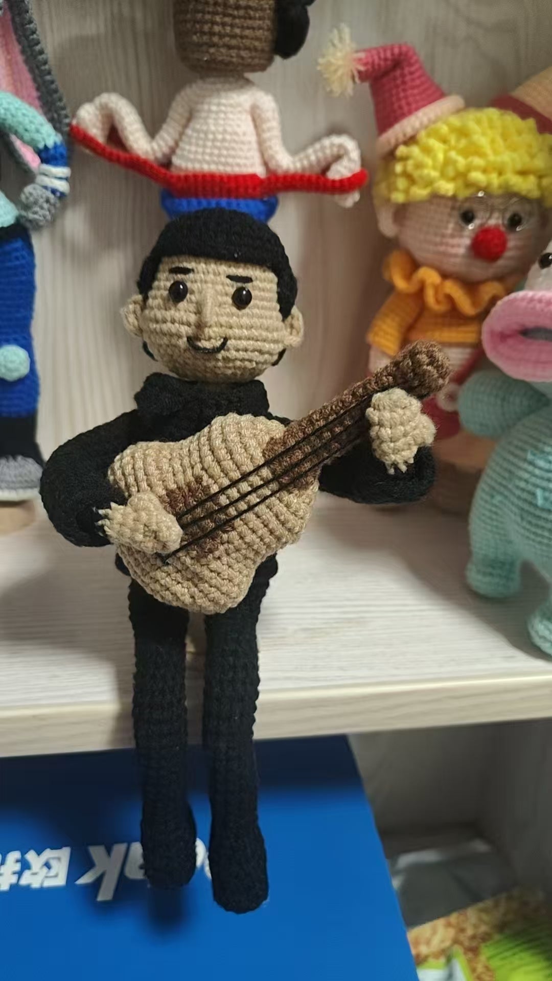 Custom Crochet Doll from Photo or Drawing - Personalized Handmade Amigurumi Gift, Unique Crocheted Plushie & Keepsake(8In)